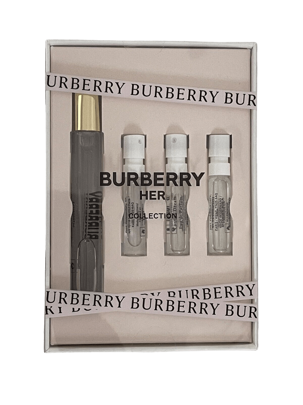 Burberry her collection set online