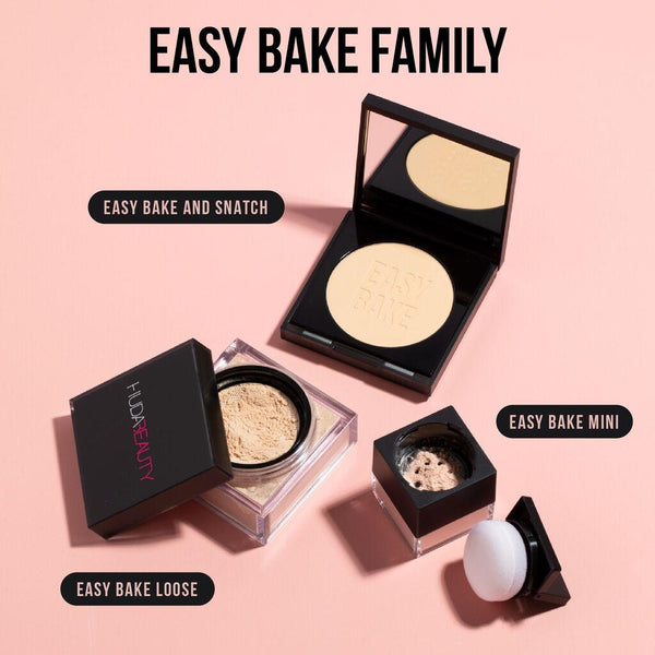Huda Beauty - Easy Bake and Snatch Pressed Brightening and Setting Powder - Cosmetic Holic