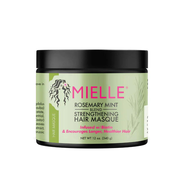 Mielle - Rosemary Mint Strengthening Hair Masque - 340g - Cosmetic Holic
