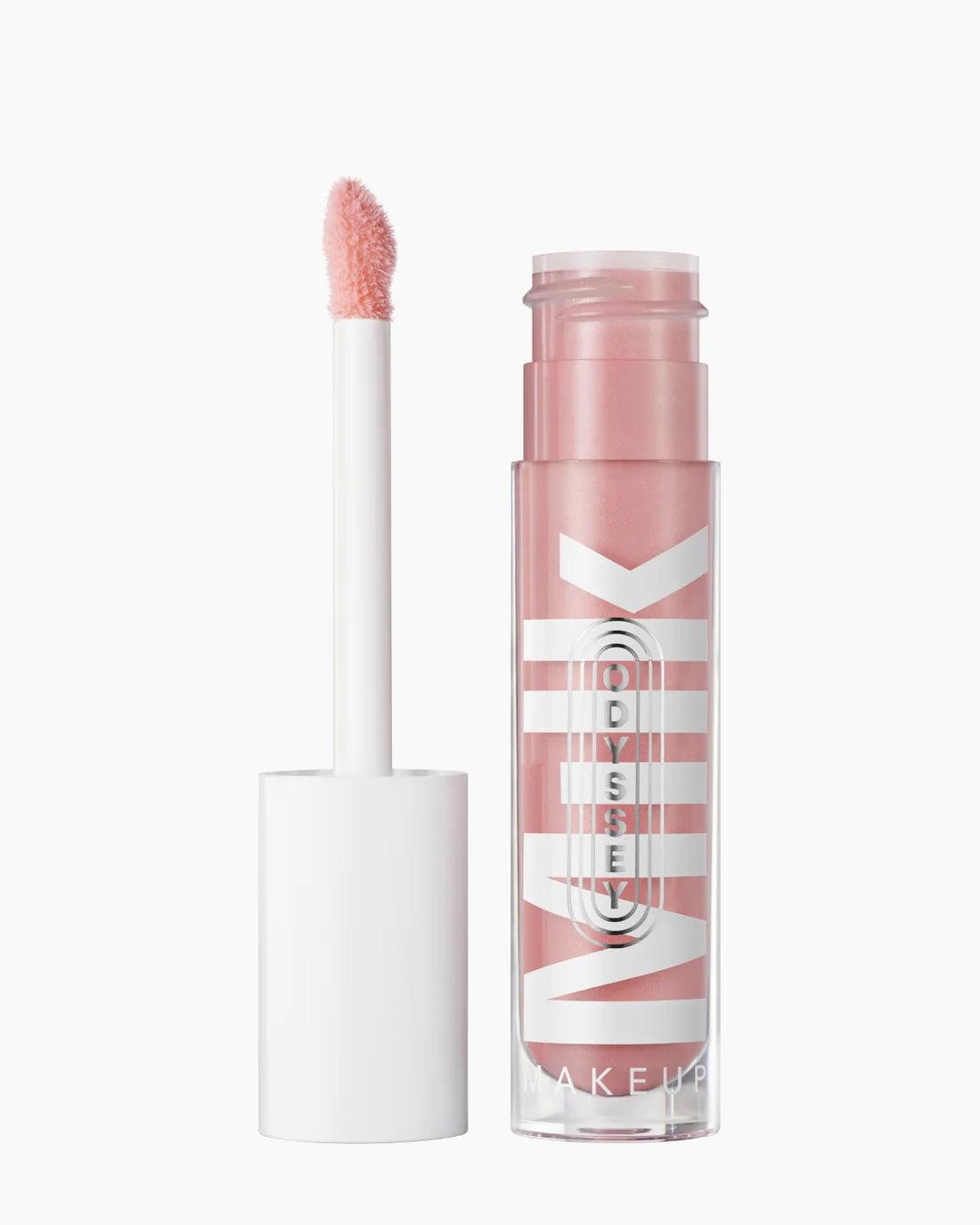 Milk Makeup Odyssey Lip Oil Gloss Hydrating Lip Gloss Soul Search Light Pink Shimmer