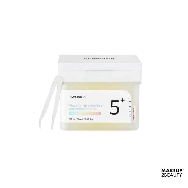 Numbuzin - No.5 Vitamin-Niacinamide Concentrated Pad - 70 pads - Cosmetic Holic