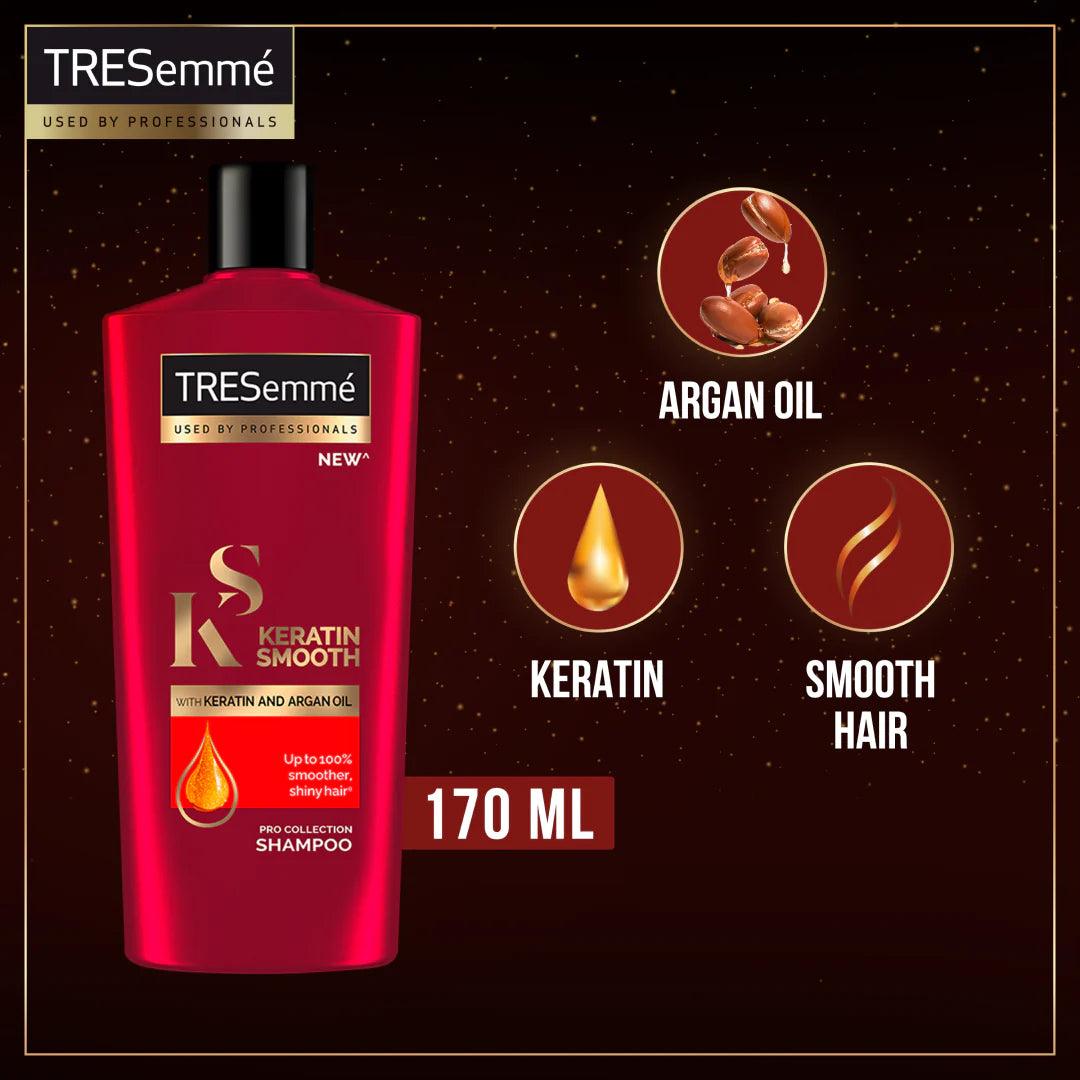 Tresemme Keratin Smooth And Straight Shampoo 170ml Cosmetic Holic