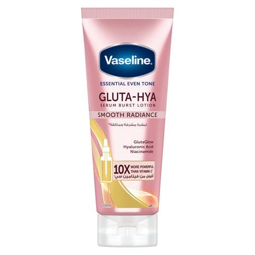 glutathione lotion price in pakistan Brightening Body with Collagen, Niacinamide & Vaseline Essential Smooth Radiance Gluta-Hya