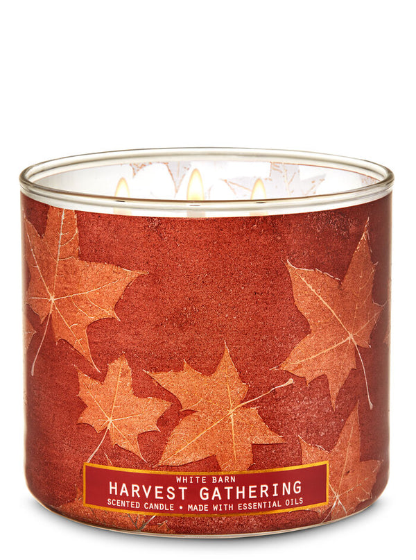 Bath & Body Work - Harvest Gathering 3-Wick Candle
