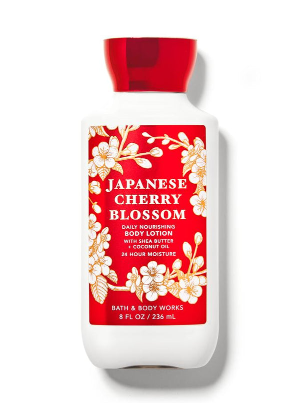 BATH & BODY WORKS - JAPANESE CHERRY BLOSSOM DAILY NOURISHING BODY LOTION - 236ml
