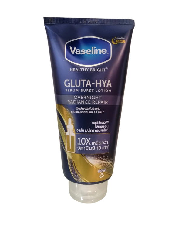 Vaseline - Gluta-Hya Serum Burst Lotion Overnight Radiance Repair - 300ml