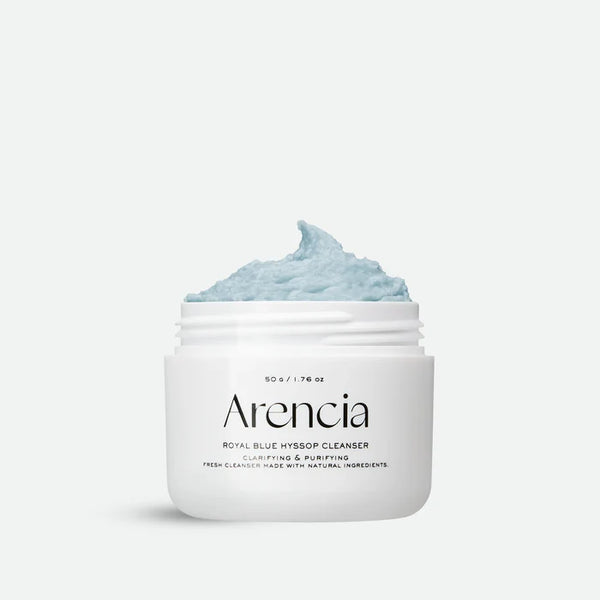 Arencia - Royal Blue Hyssop Rice Mochi Cleanser