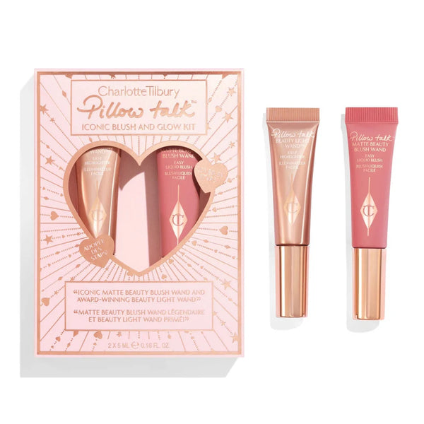 Charlotte Tilbury - Pillow Talk Iconic Blush & Glow Kit Gift Set