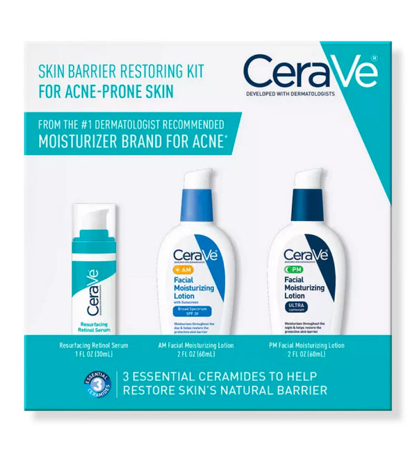 CeraVe - Skin Barrier Restoring Kit for Acne Prone Skin