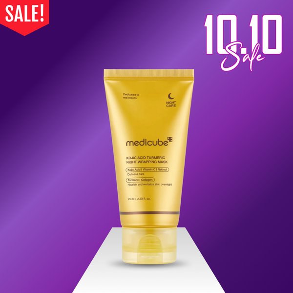 Medicube - Kojic Acid Turmeric Night Wrapping Mask - 75ml