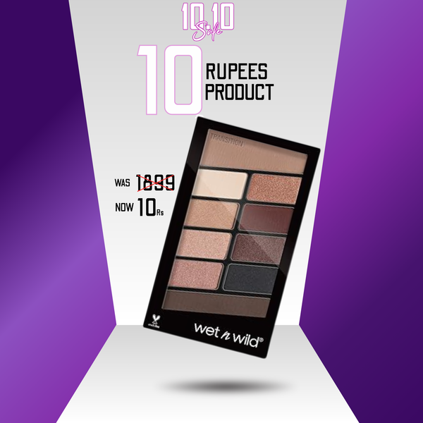Wet n Wild - Color Icon Eyeshadow 10 Pan Palette Rs 10