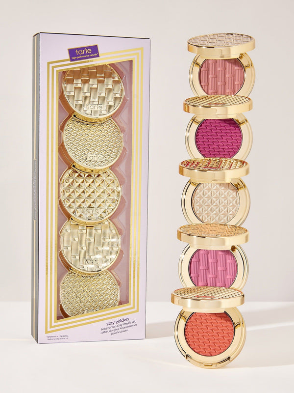 Tarte - stay golden Amazonian clay cheek set