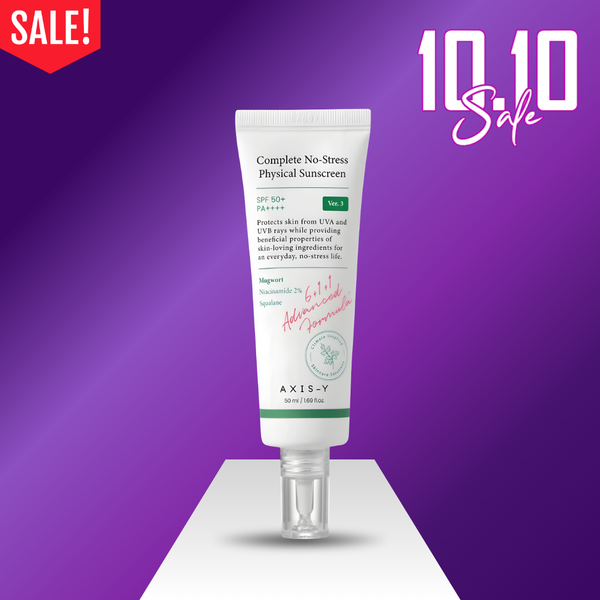 Axis Y - Complete No-Stress Physical Sunscreen V.3 - 50ml