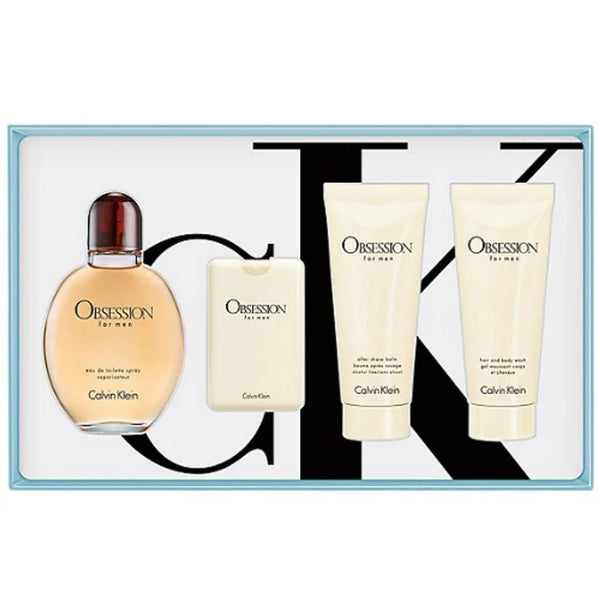 Calvin Klein - Obsession For Men EDT 4 PCS Gift Set