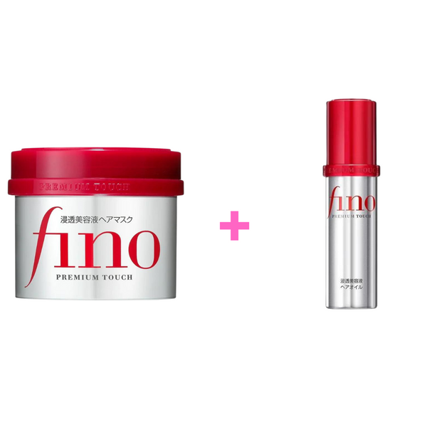 Fino - Premium Touch Hair Mask, 230g + Fino - Premium Touch Hair Oil - 70ml