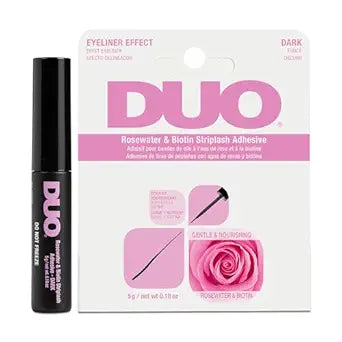 DUO - Rosewater & Biotin Striplash Adhesive - (Dark)