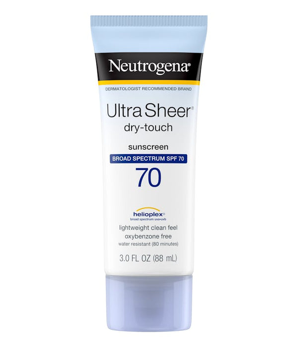 Neutrogena -Ultra Sheer® Dry-Touch -Free Sunscreen Broad Spectrum - SPF 70 - 88ML