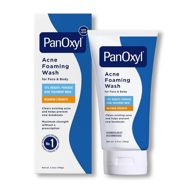 PanOxyl - Acne Foaming Wash Benzoyl Peroxide 10% Maximum Strength