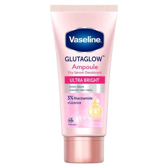 Vaseline -  Dry Serum GlutaGlow Ampoule Deodorant Ultra Bright - 45 Ml.