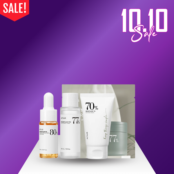 Anua - Heartleaf Soothing Trial Kit