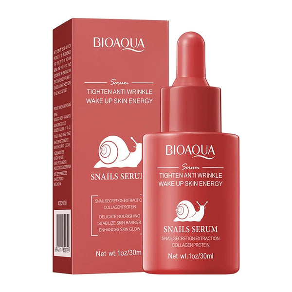 BIOAQUA - Tighten Anti Wrinkle Snails Face Serum - 30ml