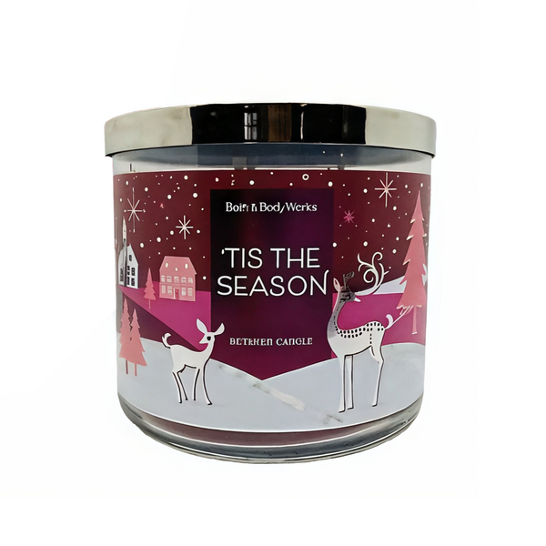 Bath & Body Work - 'Tis The Season 3-Wick Scented Candle