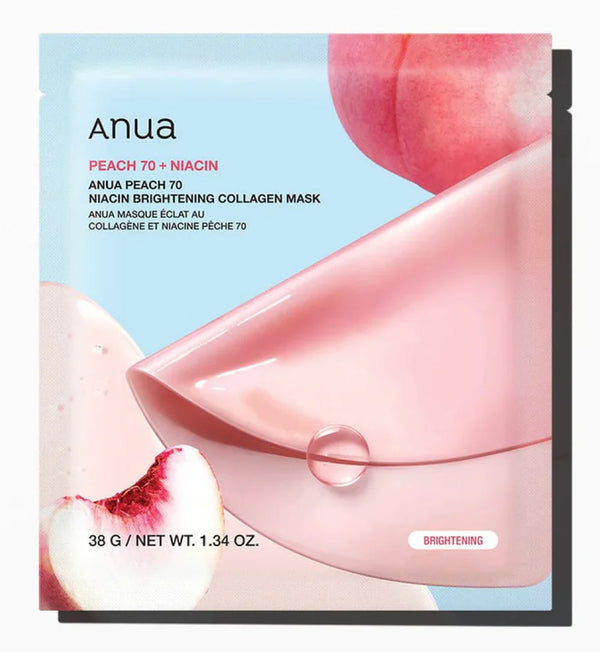 Anua - Peach 70+ Niacin Brightening Collagen Mask