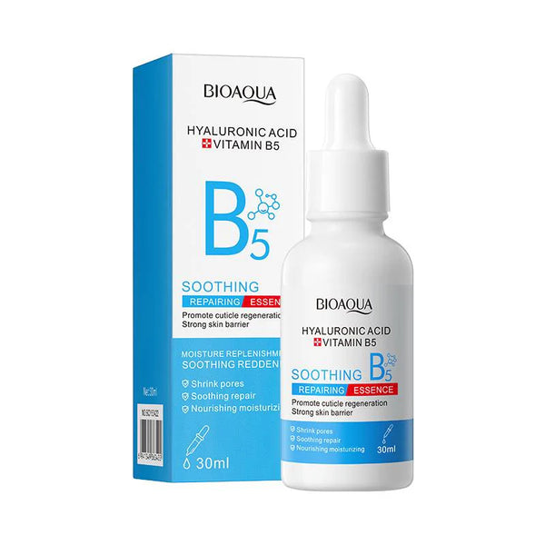 Bioaqua - Hyaluronic Acid Vitamin B5 Soothing Repair Face Serum - 30ml