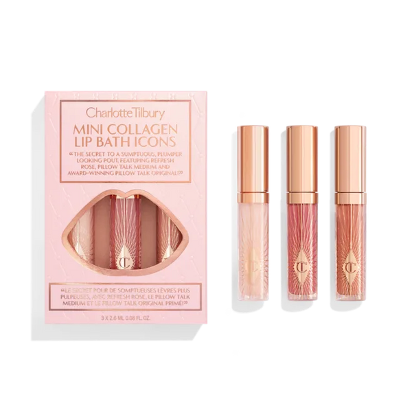 Charlotte Tilbury - Collagen Lip Bath Icons: Lip Gloss Gift Set