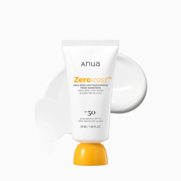 Anua - Zero-cast Moisturizing Finish Sunscreen - 50ml