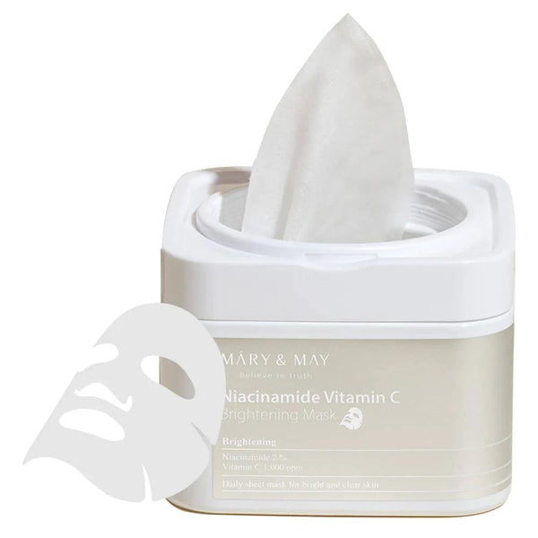 Mary & May  –  Niacinamide Vitamin C Brightening Mask