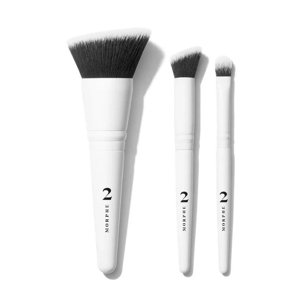 Morphe - 2 On The Glow Mini Face And Eye Brush Set