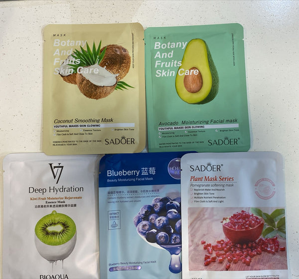 Pack of 5 Sheet mask