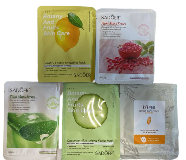 Pack of 5 Sheet mask