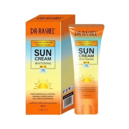 Dr Rashel - Whitening & Moisturizing Sun Cream Spf 75 - 60G