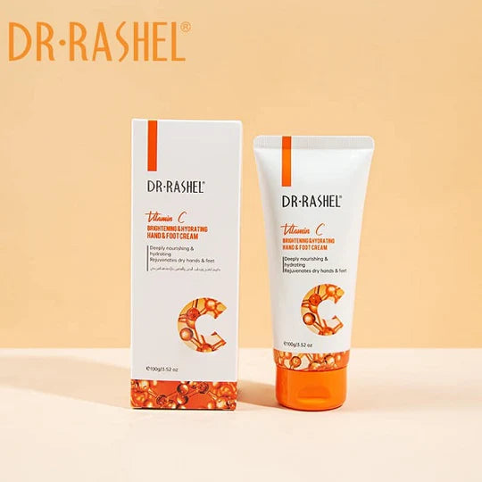 Dr Rashel - Vitamin C Brightening & Hydrating Hand & Foot Cream - 100G