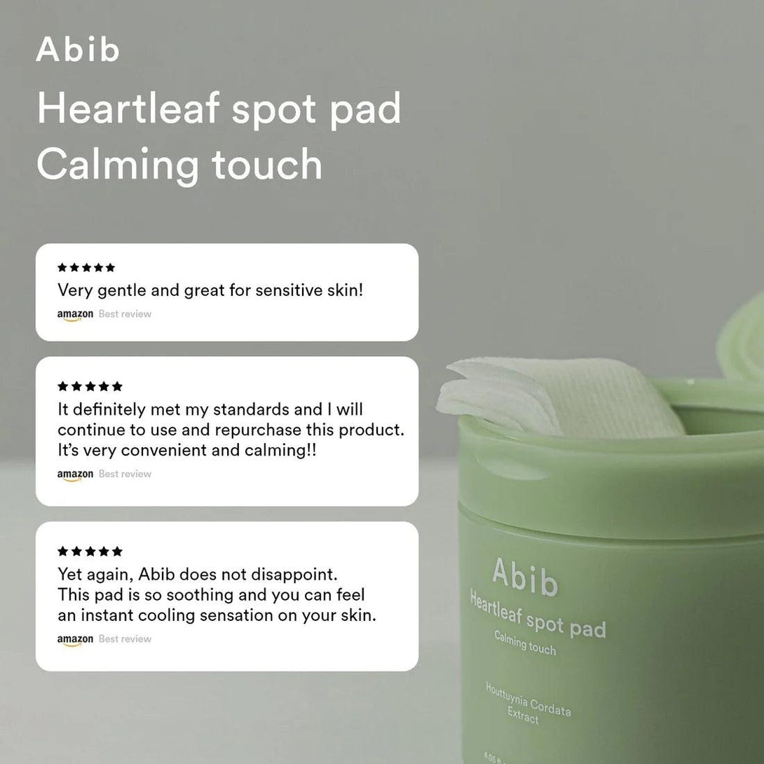 Abib - Heartleaf Spot Pad Calming Touch - 80pads - Cosmetic Holic