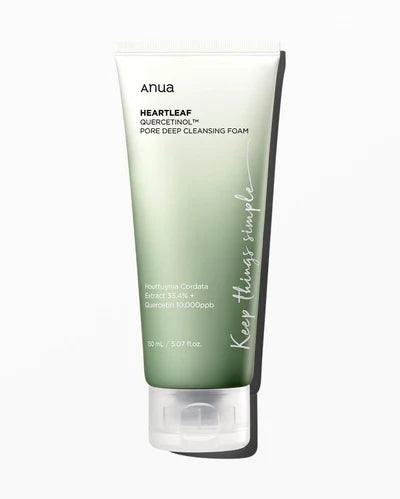 ANUA - HEARTLEAF QUERCETINOL PORE DEEP CLEANSING FOAM - Cosmetic Holic