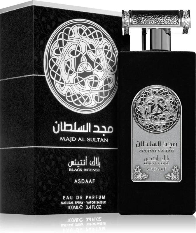 Asdaaf - Majd Al Sultan Black Intense for men - 100ml - Cosmetic Holic