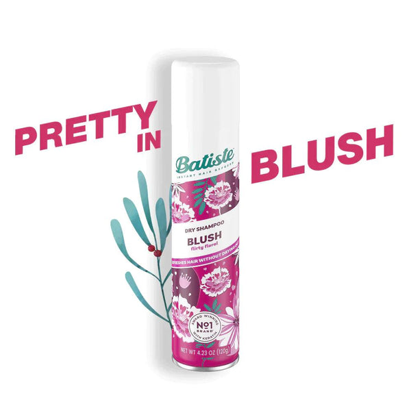 Batiste Dry Shampoo, Floral & Flirty Blush Fragrance, 200ml Cosmetic Holic