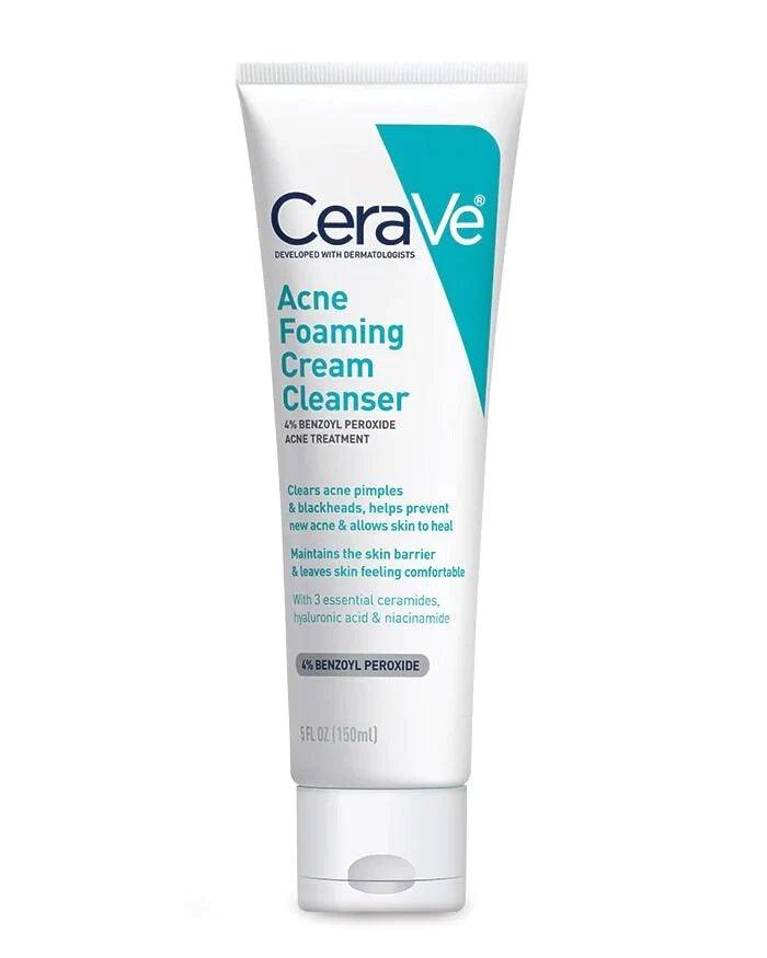 Cerave - Acne Foaming Cream Cleanser 150ml Cosmetic Holic