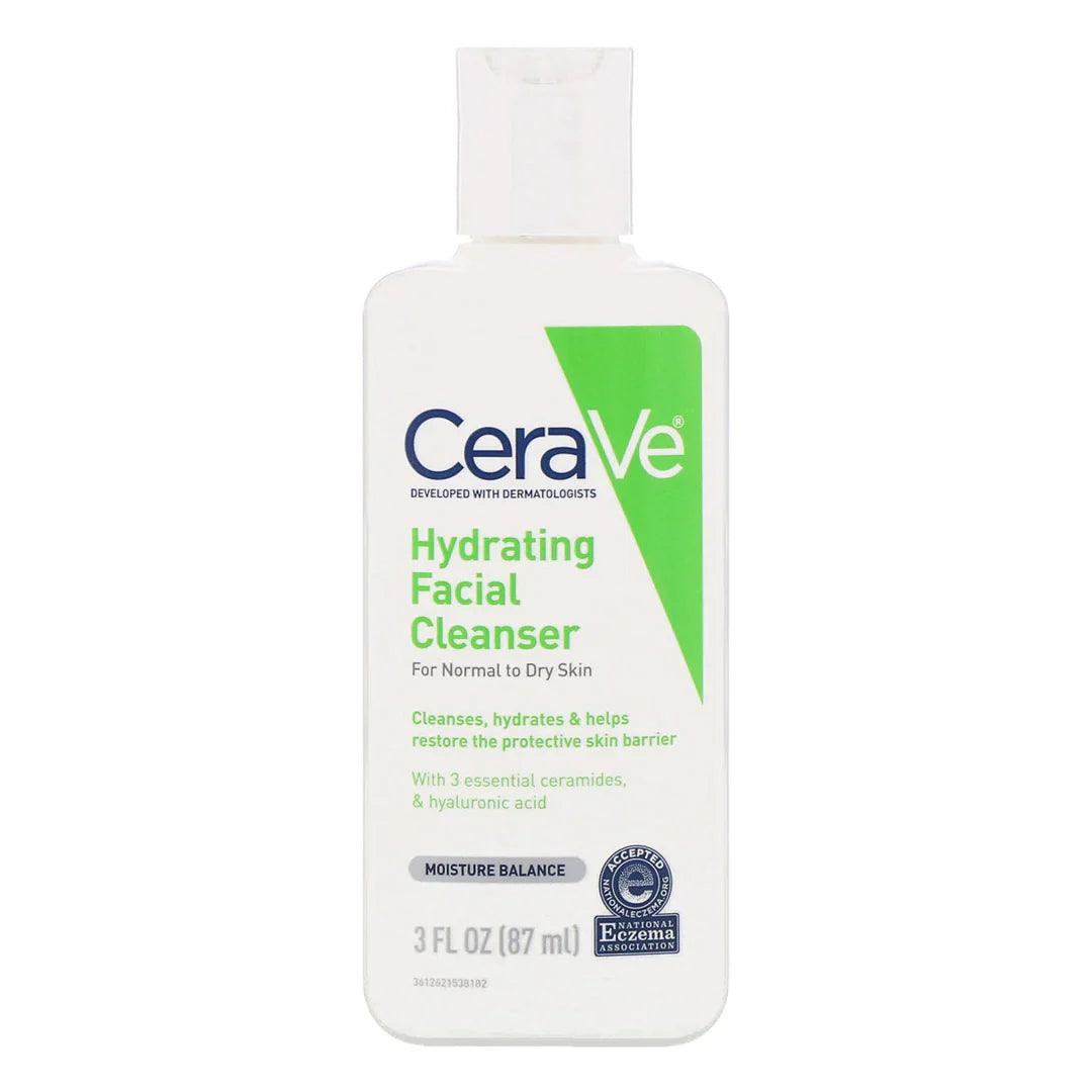 CeraVe - Hydrating Facial Cleanser For Normal To Dry Skin - 87 ML Cosmetic Holic