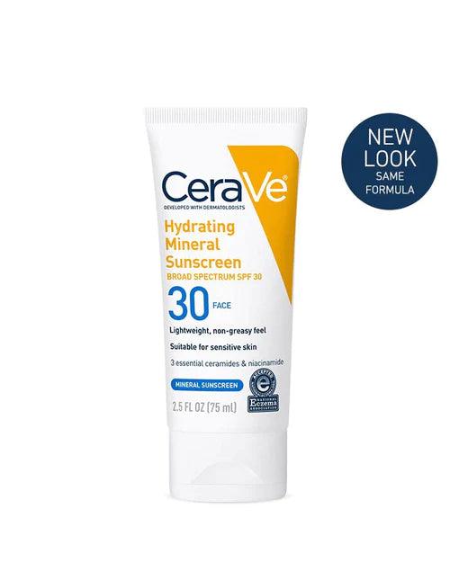 Cerave - Hydrating Mineral Sunscreen SPF 30 Face Lotion-75ml - Cosmetic Holic