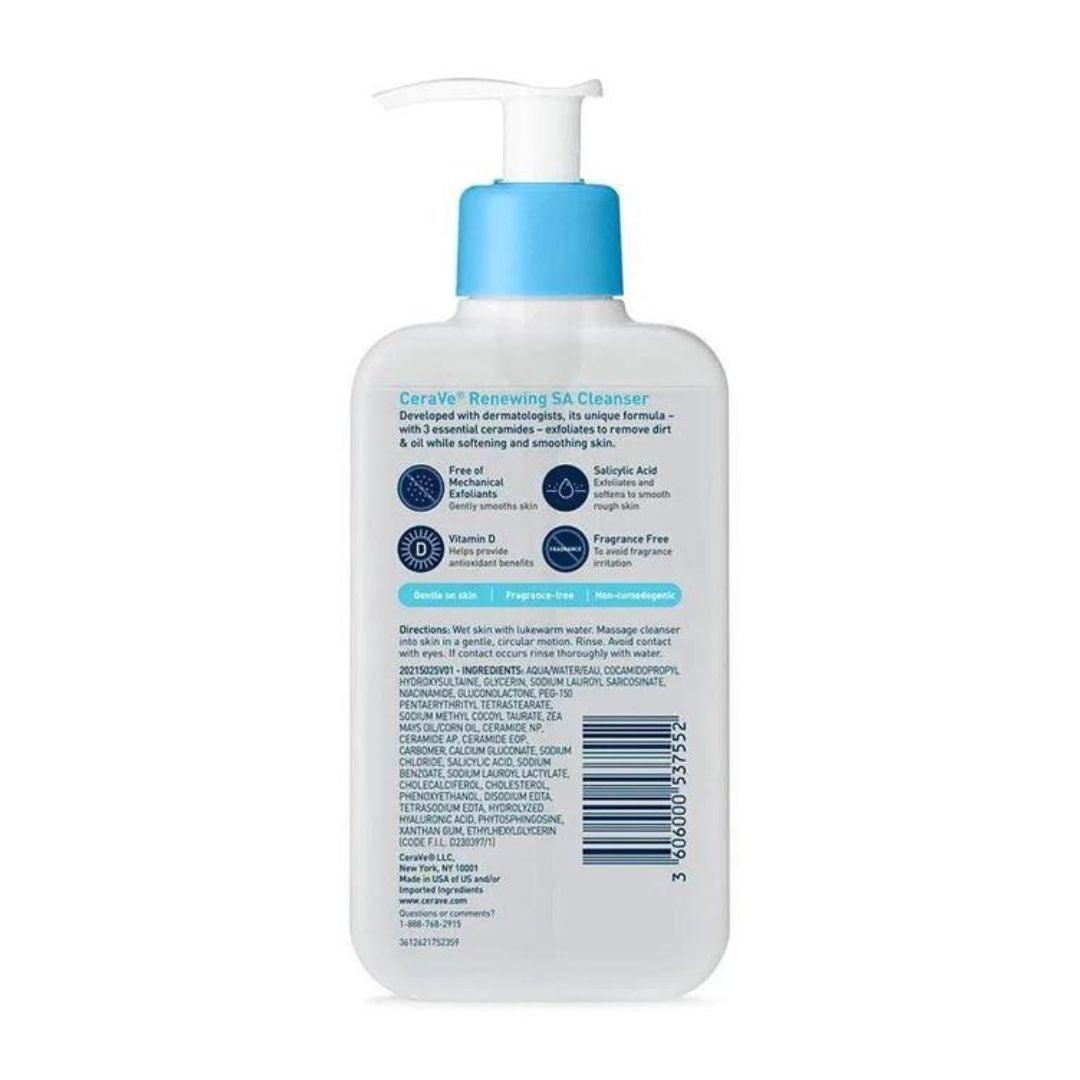 CeraVe - Renewing Sa Cleanser - 237ml - Cosmetic Holic