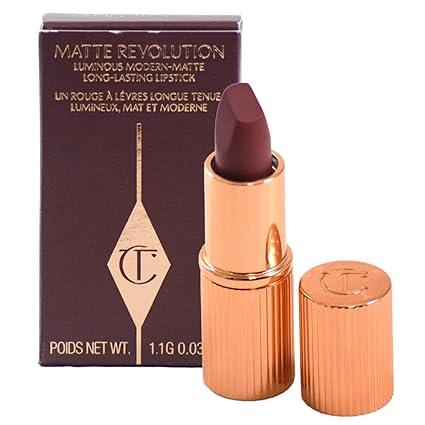 Charlotte Tilbury - Matte Revolution Luminous Modern-Matte Long-Lasting Lipstick - Mini Pillow Talk - Cosmetic Holic