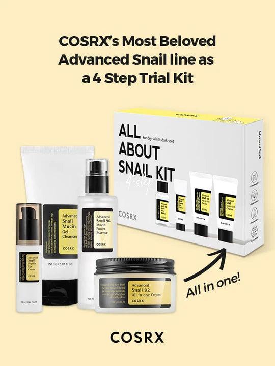 Cosrx - ALL ABOUT SNAIL KIT 4-step Cosmetic Holic
