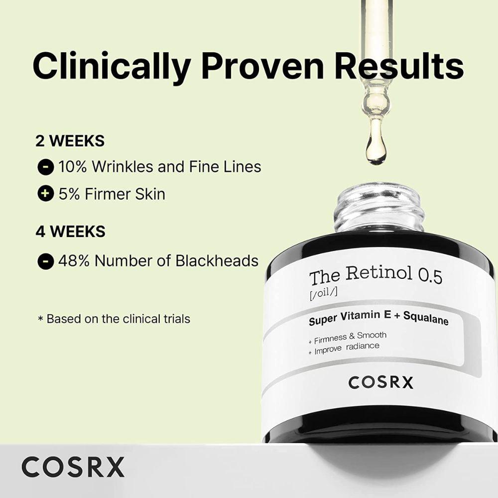 Cosrx - The Retinol 0.5 Oil - 20ml - Cosmetic Holic