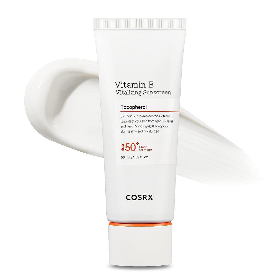 COSRX - Vitamin E Vitalizing Sunscreen SPF 50+ - 50ml - Cosmetic Holic