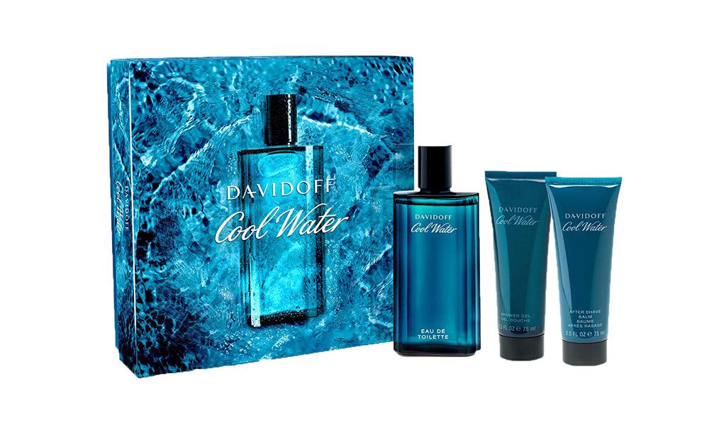 Davidoff - Cool Water for Men 3pcs Gift Set - Cosmetic Holic