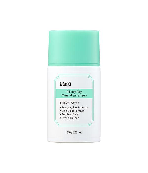 Dear,Klairs - All-day Airy Mineral Sunscreen - 35g - Cosmetic Holic